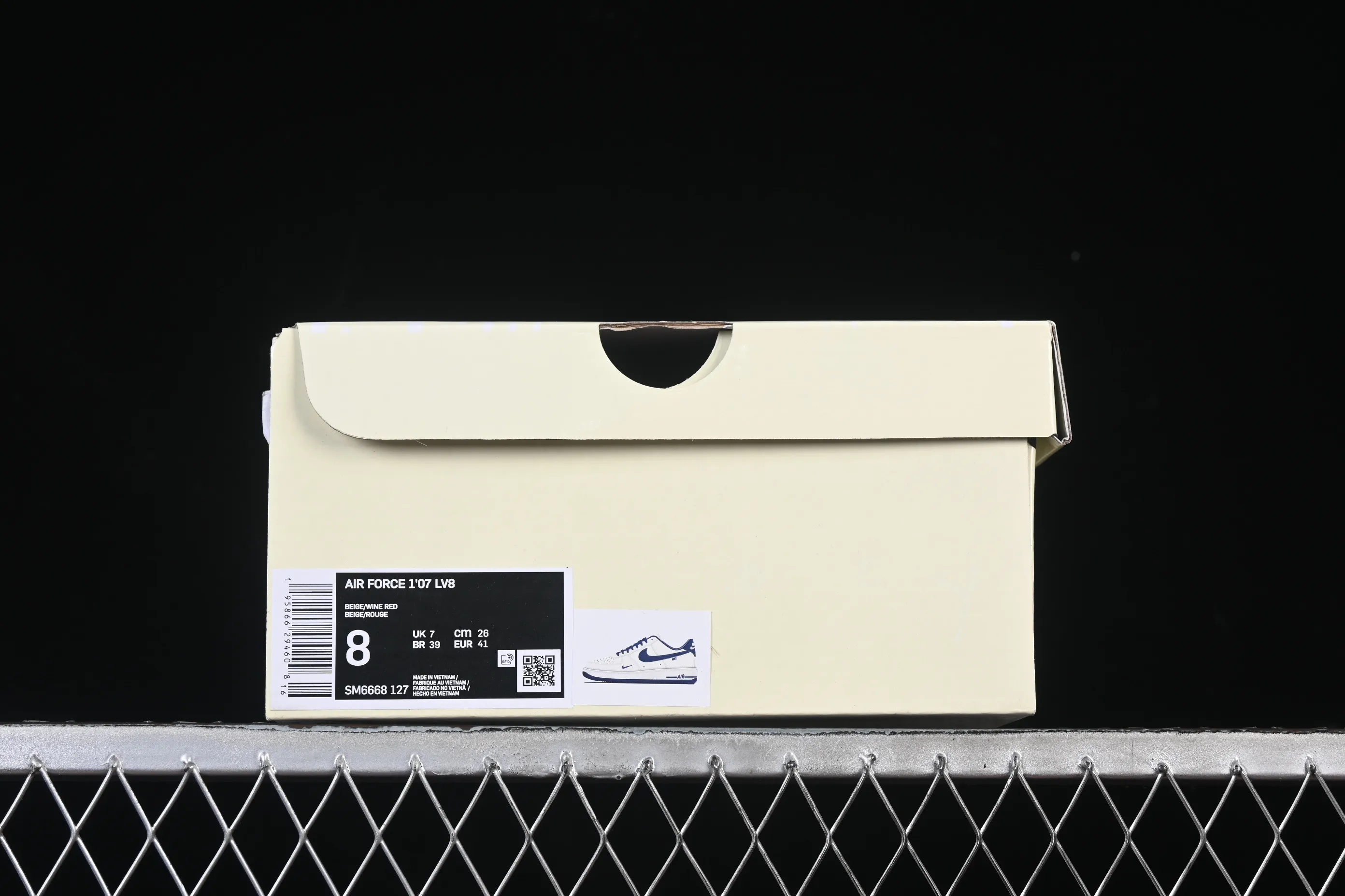 All categories Nk Air Force 1 Air Force series Nk Air Force 1 Low Air Force low top Nike Air Force 1'07 Low tree pattern midnight blue Air Force 1 low top casual sneakers SM6668-127